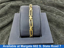 Bracelet - Yellow Gold 14k (.585) 12.7 grams 8 inch
