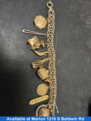 Link Bracelet - Yellow Gold 14k (.585) 77.3 grams 8 inch