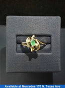 Women's Ring - Yellow Gold 10k (.417) 2.2 grams Size 7