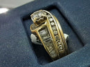 Women's Ring - Yellow Gold 10k (.417) 3 grams Size 20