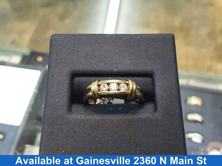 Women's Ring - Yellow Gold 14k (.585) 3.4 grams Size 5.5