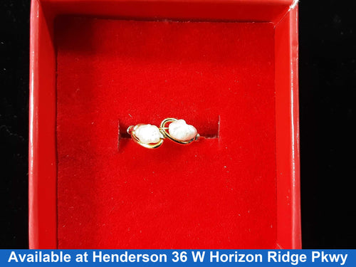 Women's Ring - Yellow Gold 14k (.585) 0.9 grams Size 20