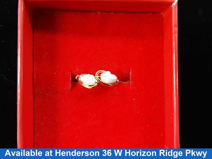 Women's Ring - Yellow Gold 14k (.585) 0.9 grams Size 20