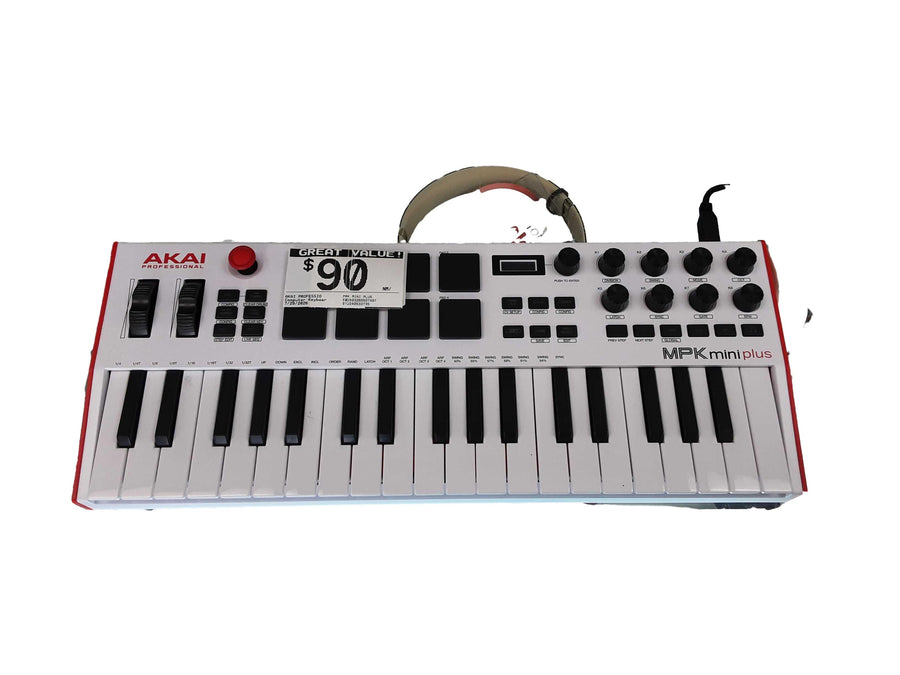 Akai Professional Mpk Mini Plus White Computer Keyboard