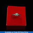 Women's Ring - White Gold 10k (.417) 2.2 grams Size 7