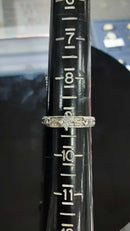 Women's Ring - White Gold 10k (.417) 3.4 grams Size 9