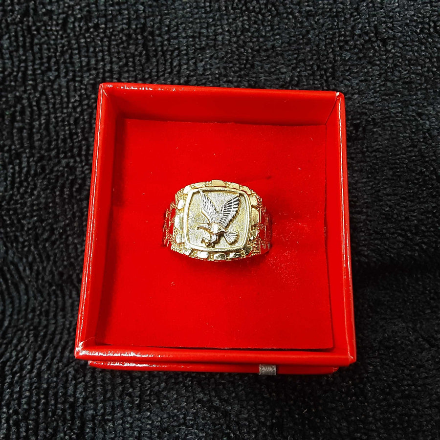 Men's Ring - Yellow Gold 10k (.417) 5 grams Size 10.5