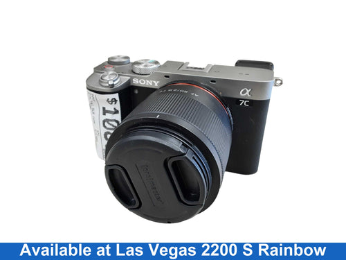 Sony A7c Black Digital SLR Camera