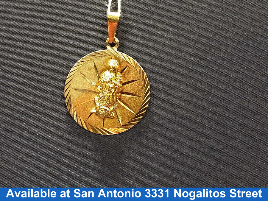 Religious Pendant - Yellow Gold 14k (.585) 4.6 grams