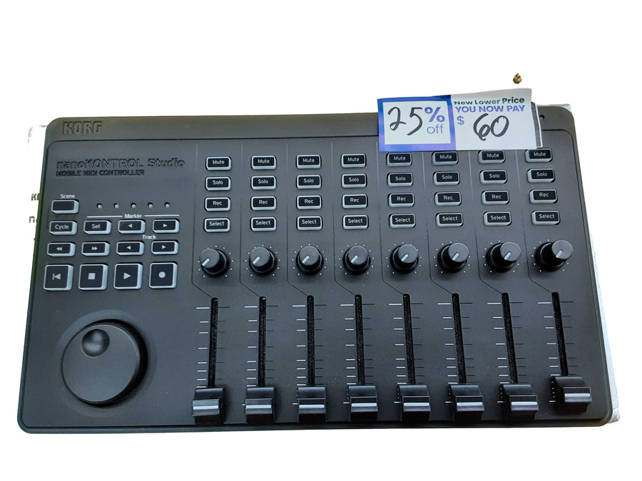 Korg Nanoktrl-st Black DJ Controller