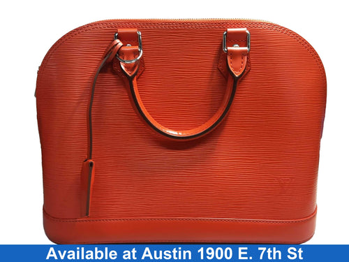 Louis Vuitton Alma Pm Red Purse / Handbag