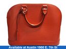 Louis Vuitton Alma Pm Red Purse / Handbag