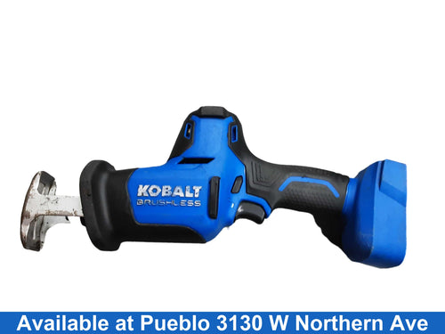 Kobalt Krs 124b-03 Blue Cordless Reciprocating Saw