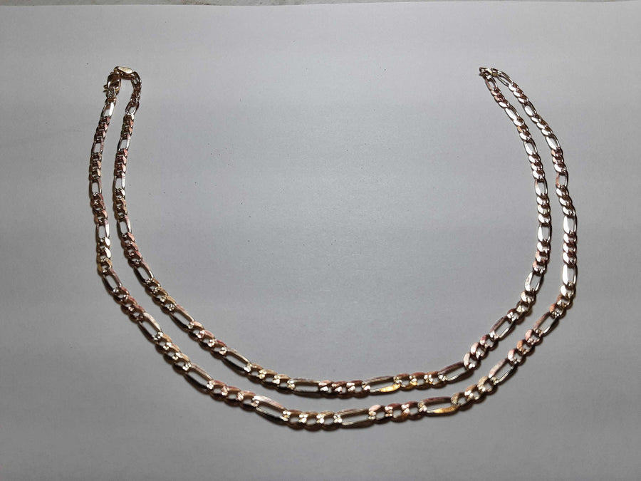 Figaro Chain - Yellow Gold 10k (.417) 8.2 grams 24 inch