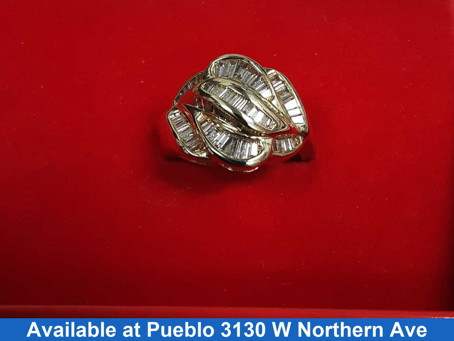 Women's Ring - Yellow Gold 14k (.585) 6.5 grams Size 5