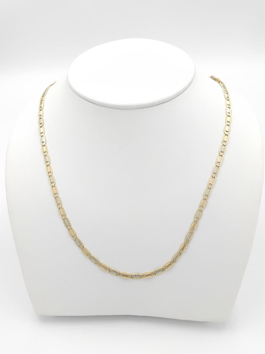 Gucci Chain - Tricolor Gold 14k (.585) 9.8 grams 20 inch