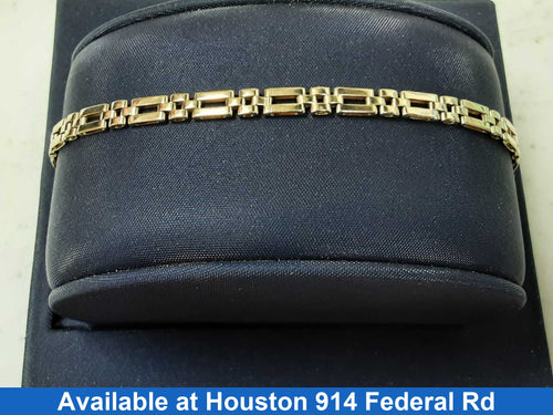 Link Bracelet - Yellow Gold 14k (.585) 5 grams 7 inch