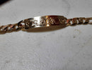 ID Bracelet - Yellow Gold 14k (.585) 37 grams 8 inch