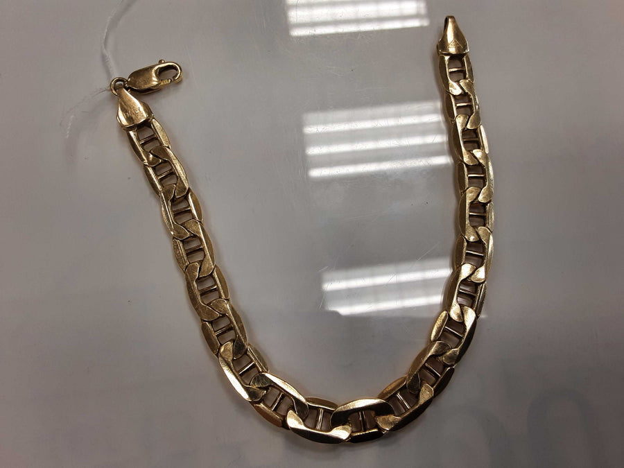 Link Bracelet - Yellow Gold 14k (.585) 12.4 grams 10 inch