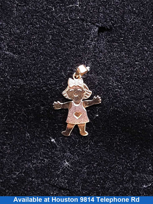 Symbol Pendant - Tricolor Gold 14k (.585) 1 grams