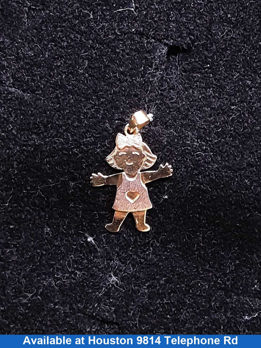 Symbol Pendant - Tricolor Gold 14k (.585) 1 grams