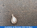 Diamond Pendant - Yellow Gold 14k (.585) 2.3 grams