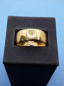 Ring - Wedding Band - Yellow Gold 10k (.417) 10.7 grams Size 13