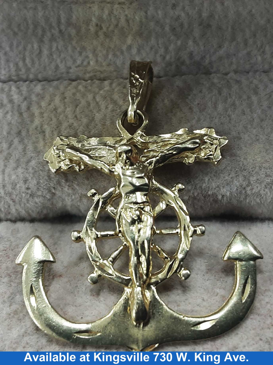 Religious Pendant - Yellow Gold 14k (.585) 3.9 grams