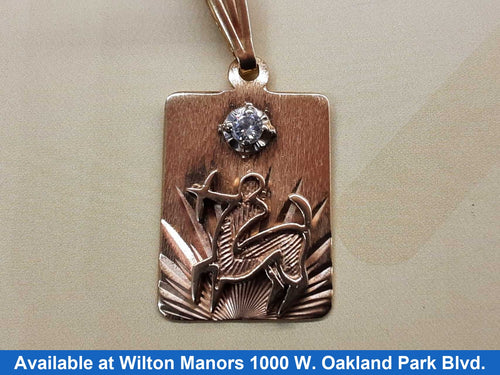 Symbol Pendant - Yellow Gold 10k (.417) 2.9 grams