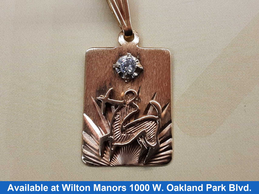 Symbol Pendant - Yellow Gold 10k (.417) 2.9 grams