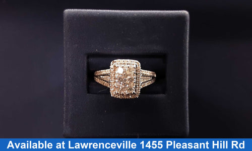 Women's Ring - White Gold 14k (.585) 5.4 grams Size 7