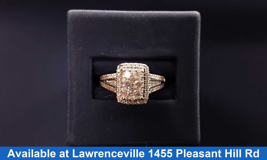 Women's Ring - White Gold 14k (.585) 5.4 grams Size 7