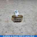 Ring - Wedding Band - Yellow Gold 14k (.585) 5.7 grams Size 8.5