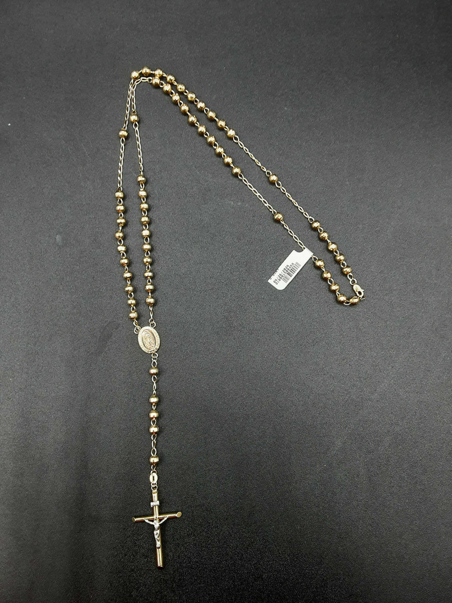 Bead Chain - Yellow Gold 14k (.585) 16.7 grams 24 inch