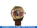 Chillibeans Maquina 18 Gold Regular Watch
