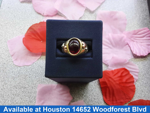 Women's Ring - Tricolor Gold 14k (.585) 6.2 grams Size 7