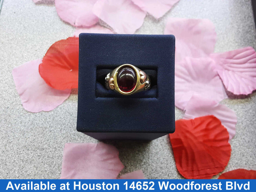 Women's Ring - Tricolor Gold 14k (.585) 6.2 grams Size 7