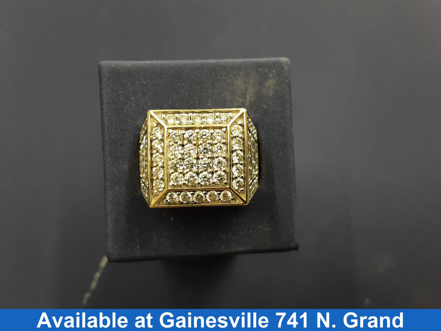 Men's Ring - Yellow Gold 10k (.417) 12.7 grams Size 13