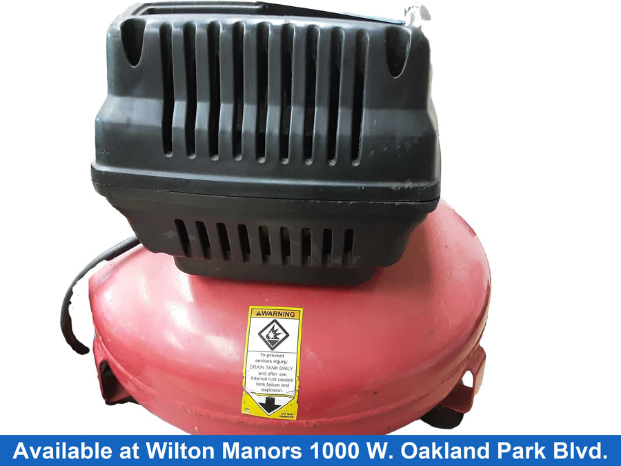 Central Pneumatic 95275 Red Electric Compressor