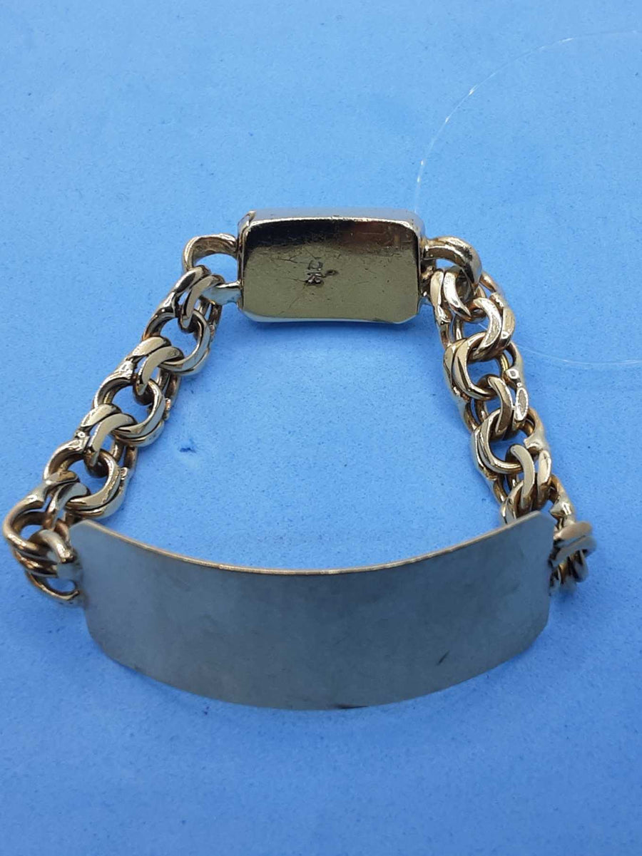 ID Bracelet - Yellow Gold 10k (.417) 11.8 grams 6 inch