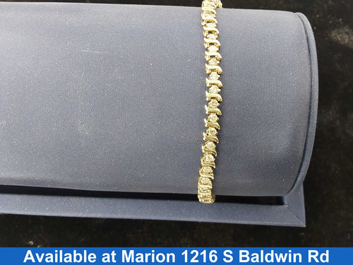 Bracelet - Yellow Gold 10k (.417) 7.7 grams 12 inch