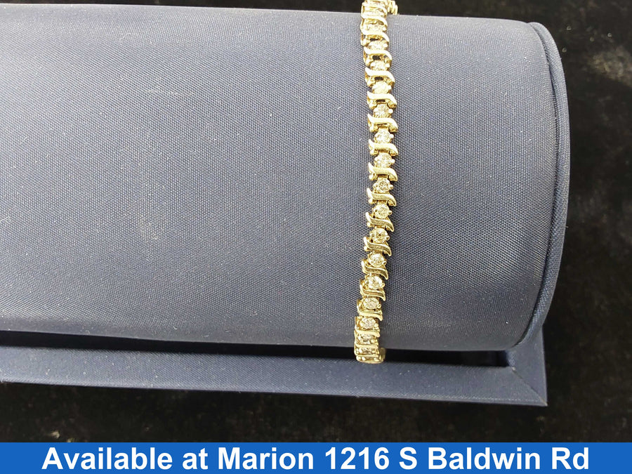 Bracelet - Yellow Gold 10k (.417) 7.7 grams 12 inch