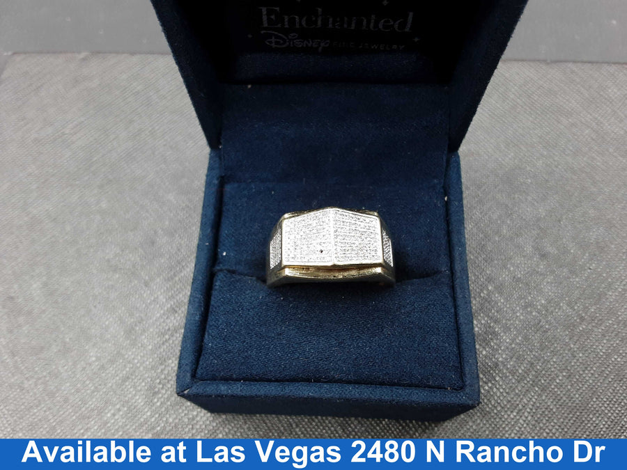 Men's Ring - Yellow Gold 10k (.417) 6.1 grams Size 9.5