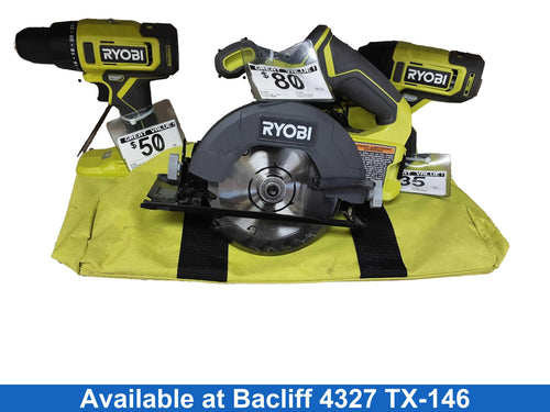 Ryobi Pcl500 Green Cordless Circular Saw