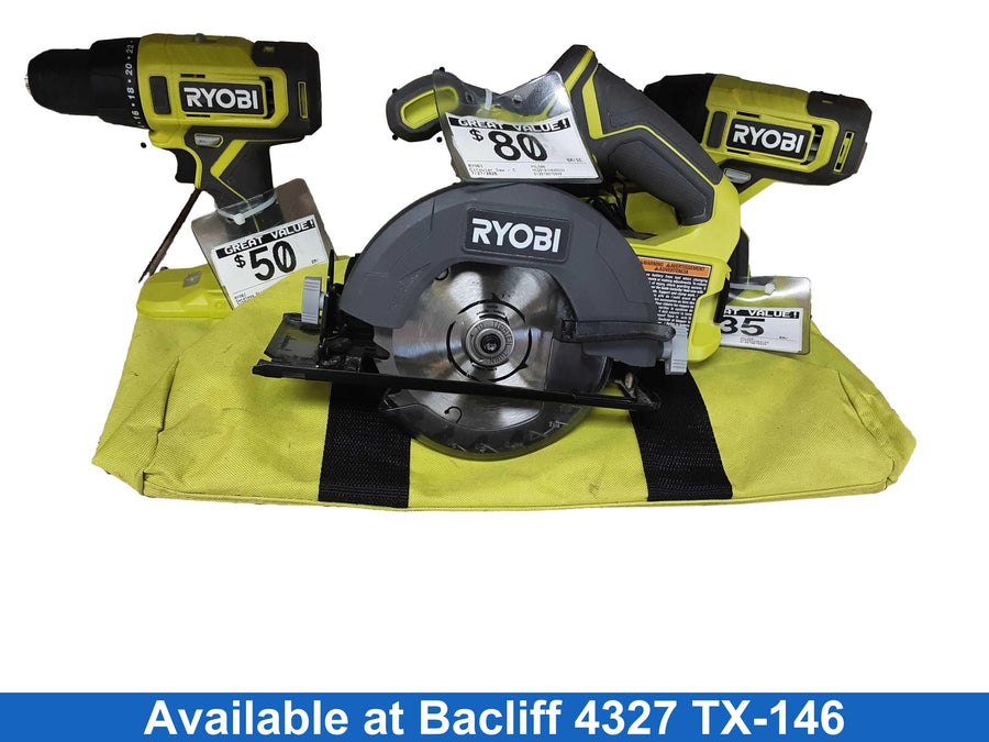 Ryobi Pcl500 Green Cordless Circular Saw