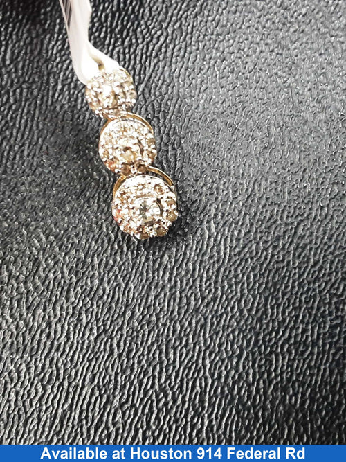 Diamond Pendant - Yellow Gold 10k (.417) 0.7 grams