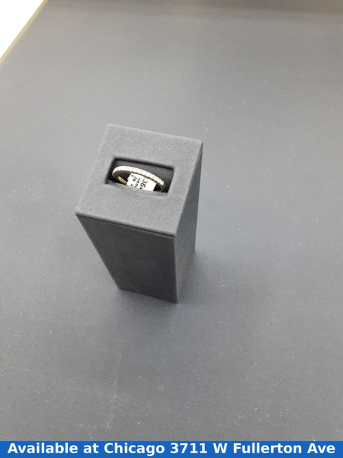 Ring - Wedding Band - White Gold 14k (.585) 2.3 grams Size 7