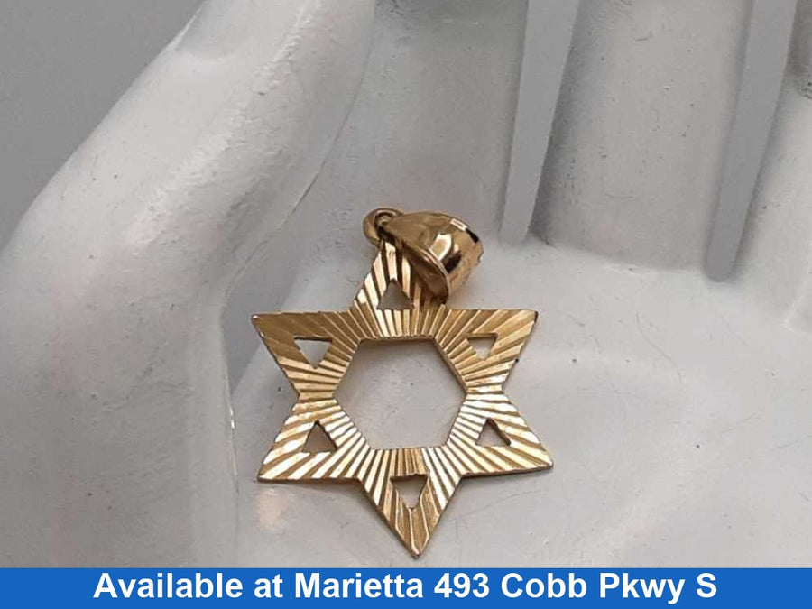Religious Pendant - Yellow Gold 10k (.417) 2.5 grams