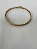 Bangle Bracelet - Yellow Gold 14k (.585) 5.2 grams 6 inch