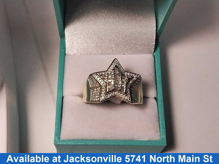 Men's Ring - Yellow Gold 10k (.417) 7.5 grams Size 12